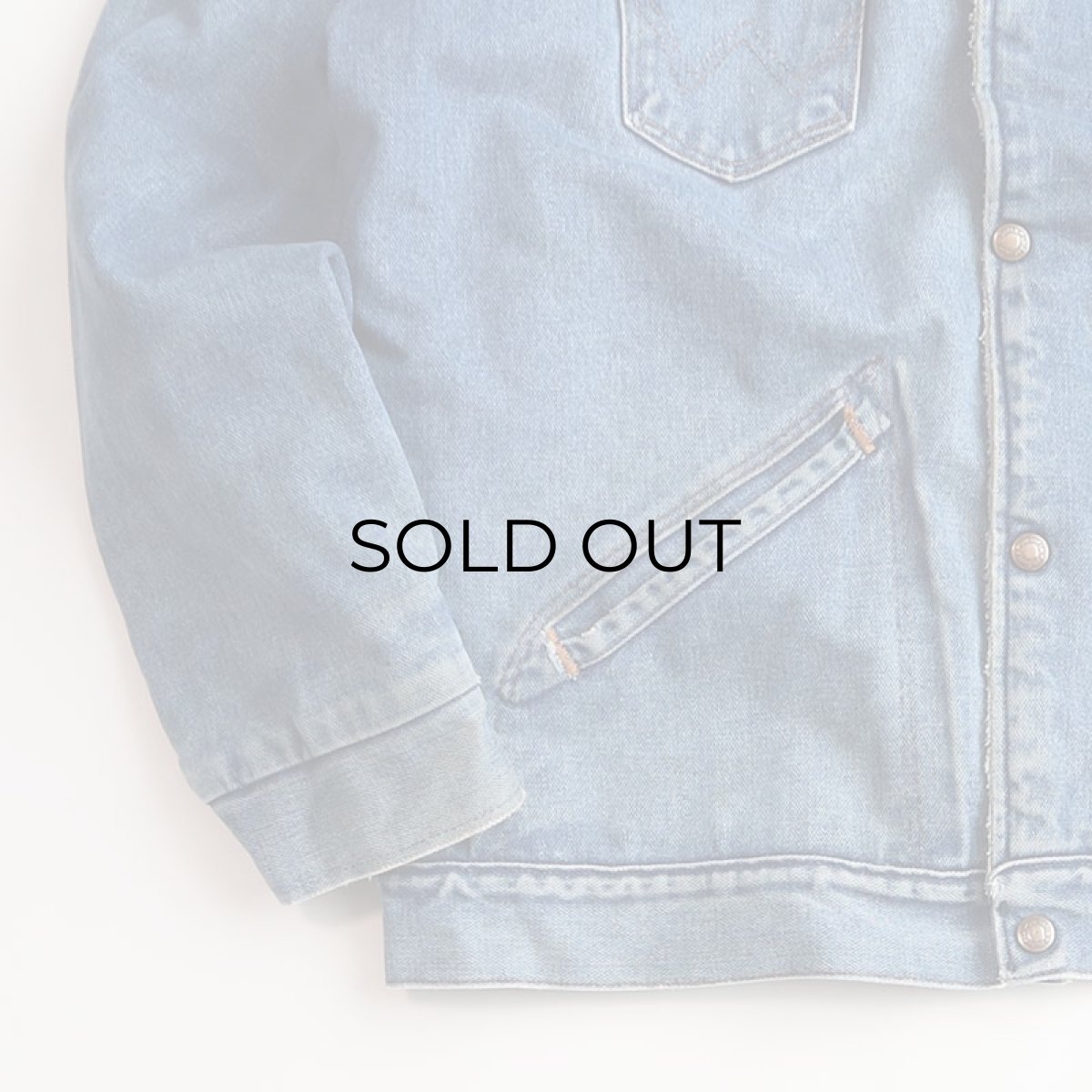 画像6: 80's Wrangler DENIM BOA LINING RANCH JACKET "MADE IN USA" (6)