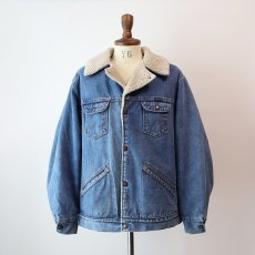 画像16: 80's Wrangler DENIM BOA LINING RANCH JACKET "MADE IN USA" (16)