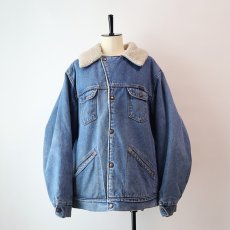 画像19: 80's Wrangler DENIM BOA LINING RANCH JACKET "MADE IN USA" (19)