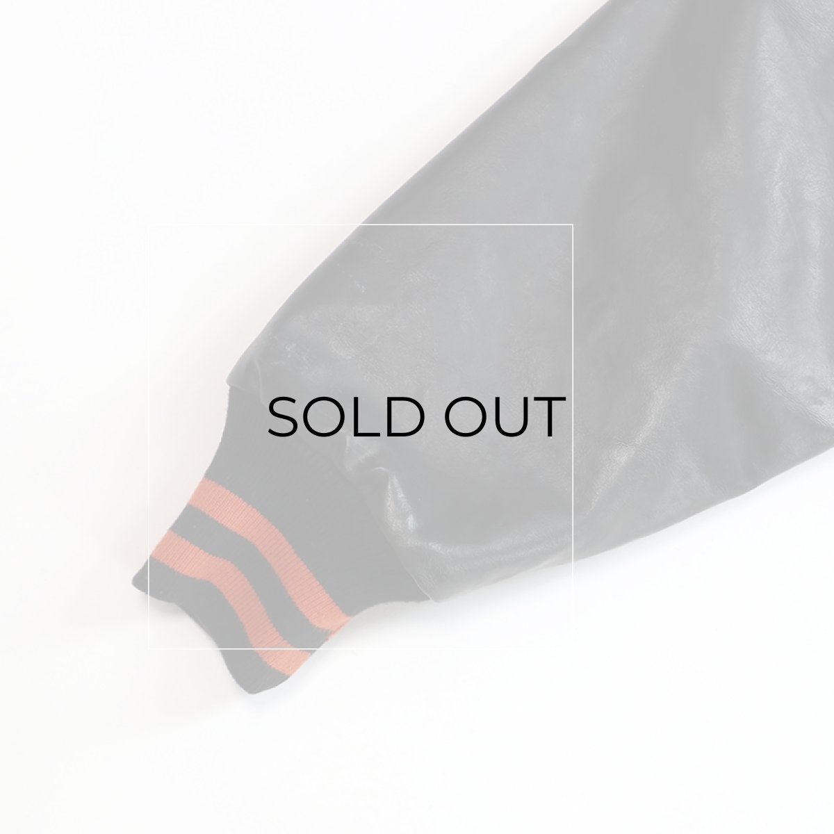 画像10: 〜90's awards USA WOOL MELTON QUILTED LINING FAKE LEATHER SLEEVE VARSITY JACKET "MADE IN USA" (10)