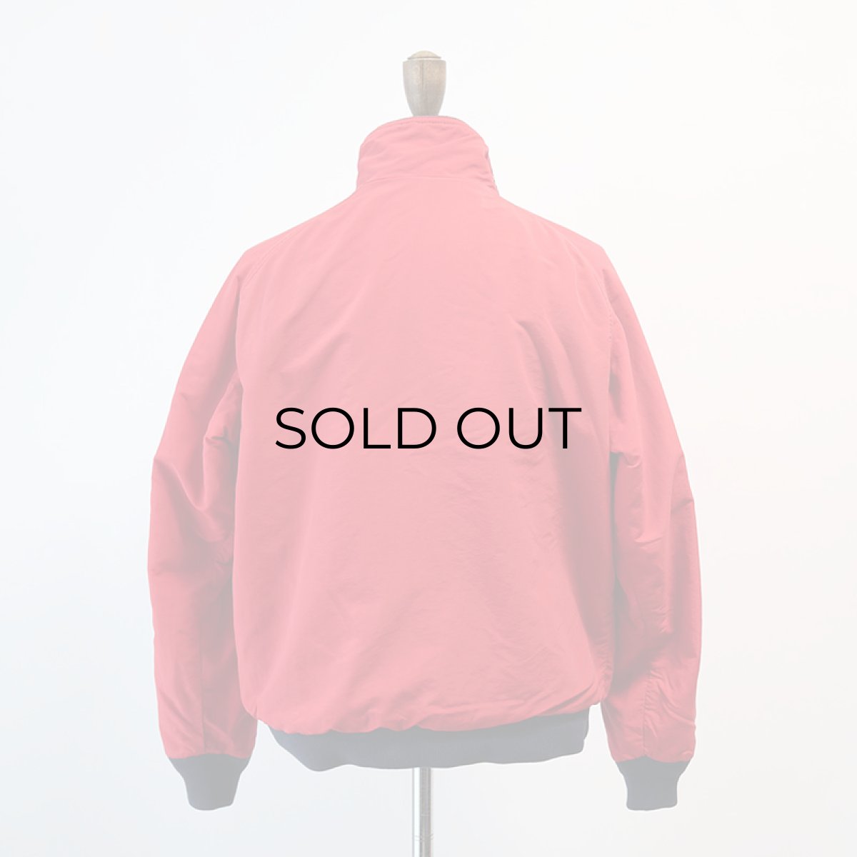 画像13: 80's LANDS' END "SQUALL JACKET" NYLON SHELL FLEECE LINING ZIP BLOUSON "MADE IN USA" (13)