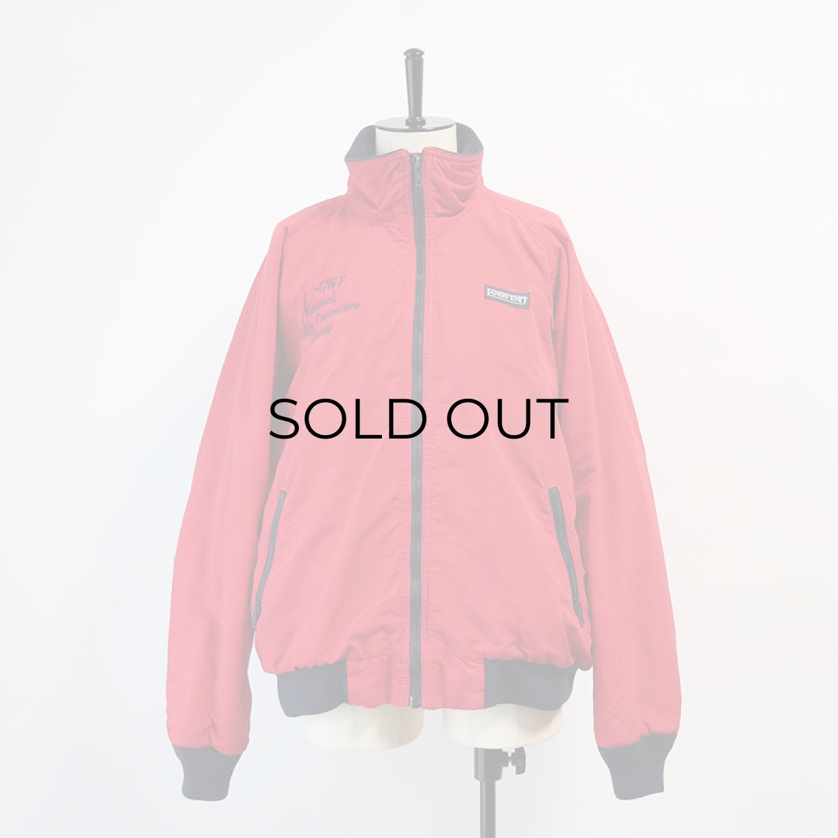 画像14: 80's LANDS' END "SQUALL JACKET" NYLON SHELL FLEECE LINING ZIP BLOUSON "MADE IN USA" (14)