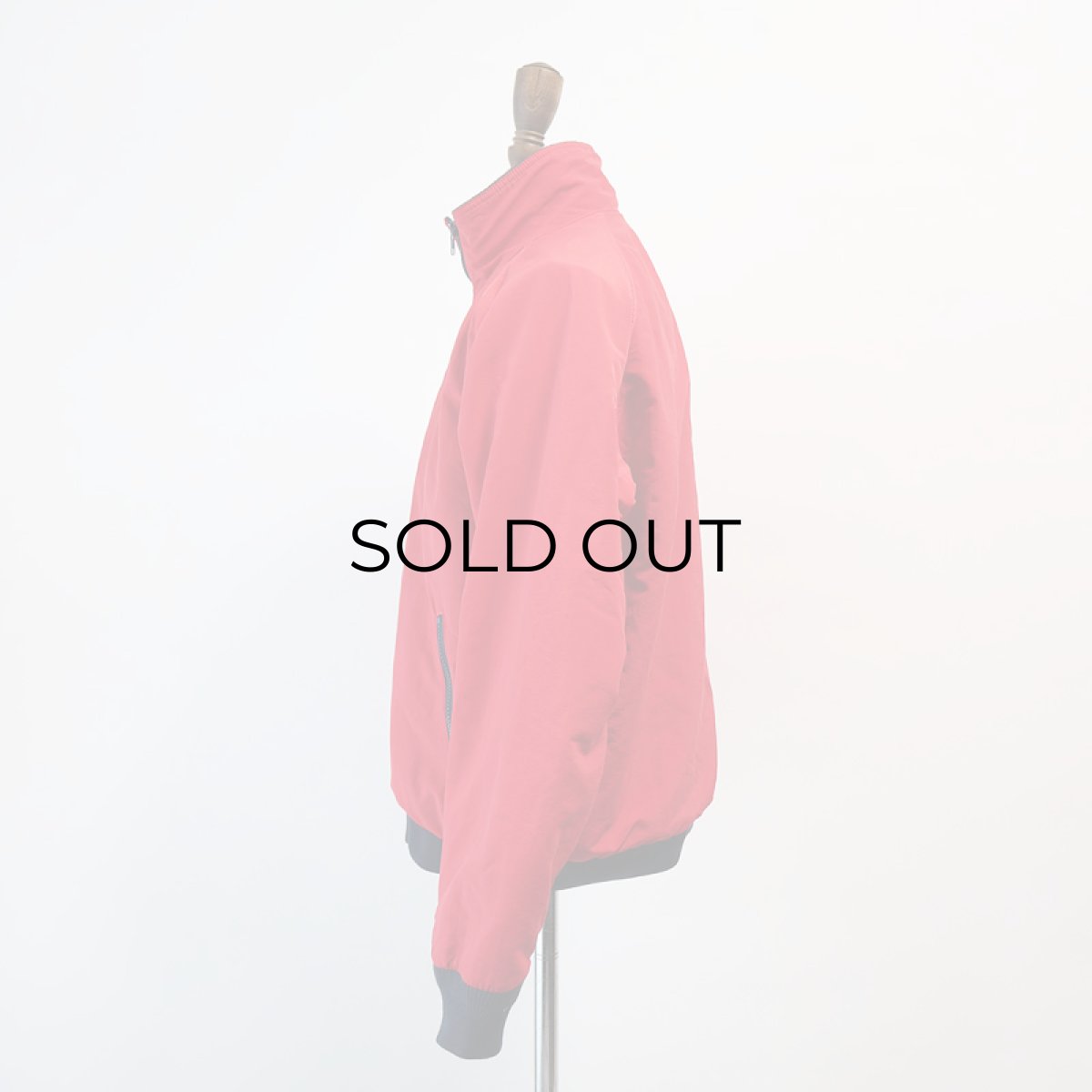 画像12: 80's LANDS' END "SQUALL JACKET" NYLON SHELL FLEECE LINING ZIP BLOUSON "MADE IN USA" (12)