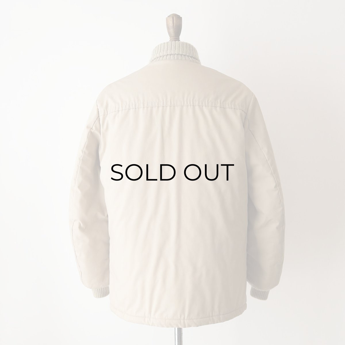 画像11: 〜80's Sears QUILTED LINING RIB SHAWL COLLAR CAR COAT (11)