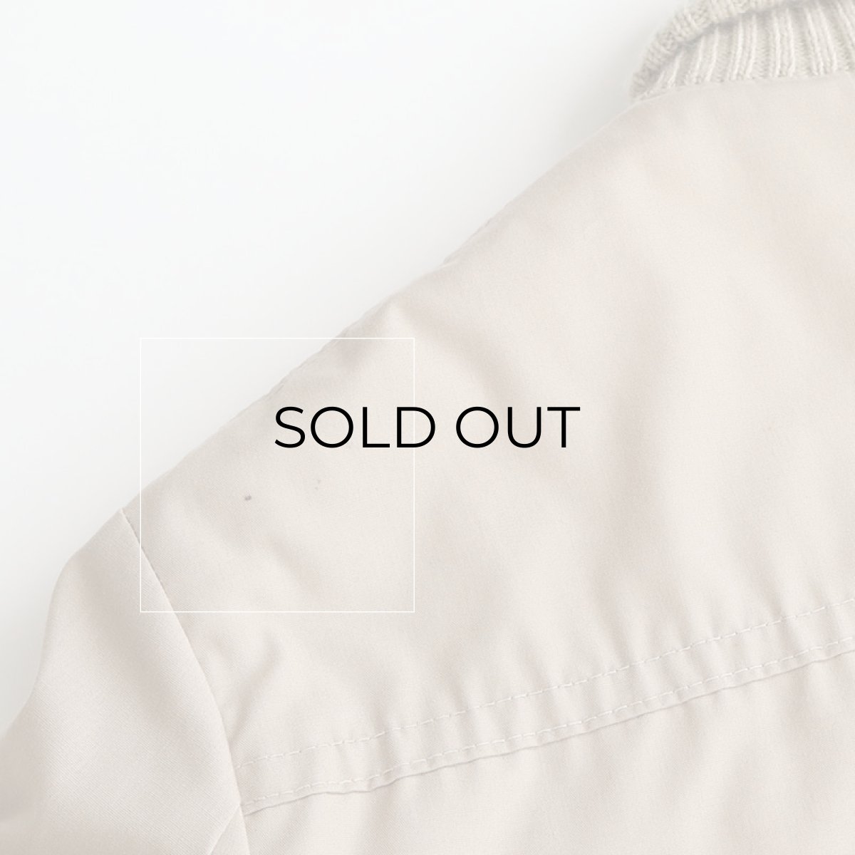 画像8: 〜80's Sears QUILTED LINING RIB SHAWL COLLAR CAR COAT (8)