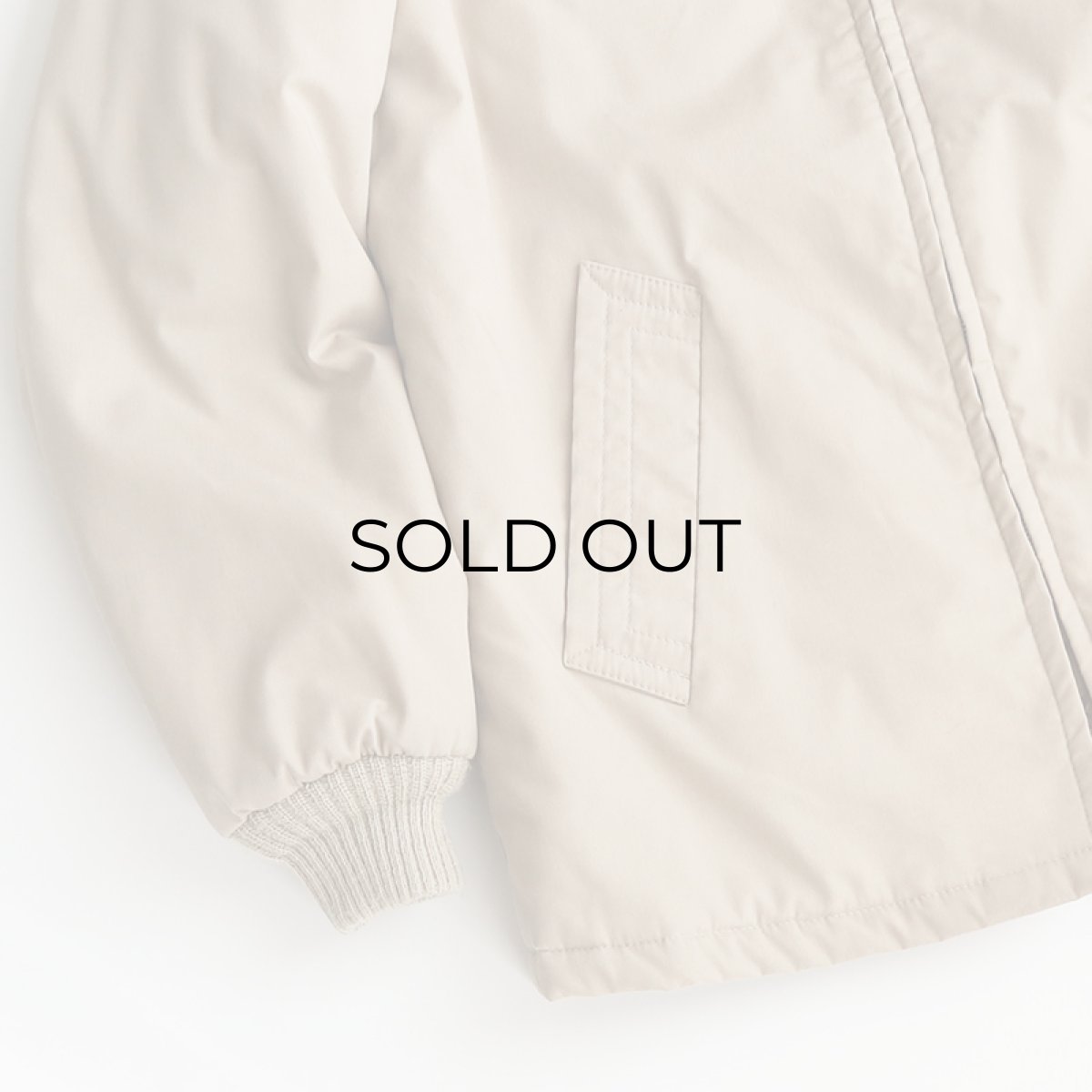 画像5: 〜80's Sears QUILTED LINING RIB SHAWL COLLAR CAR COAT (5)