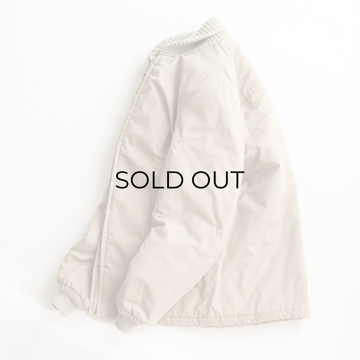 画像2: 〜80's Sears QUILTED LINING RIB SHAWL COLLAR CAR COAT (2)