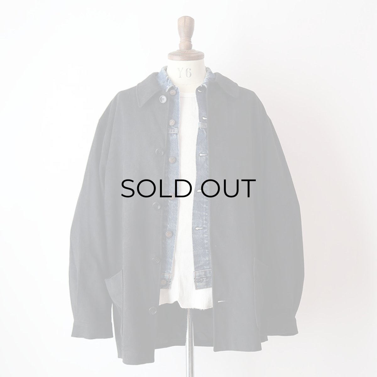 画像11: PRONTO UOMO RAYON POLYESTER VELOUR JACKET (11)