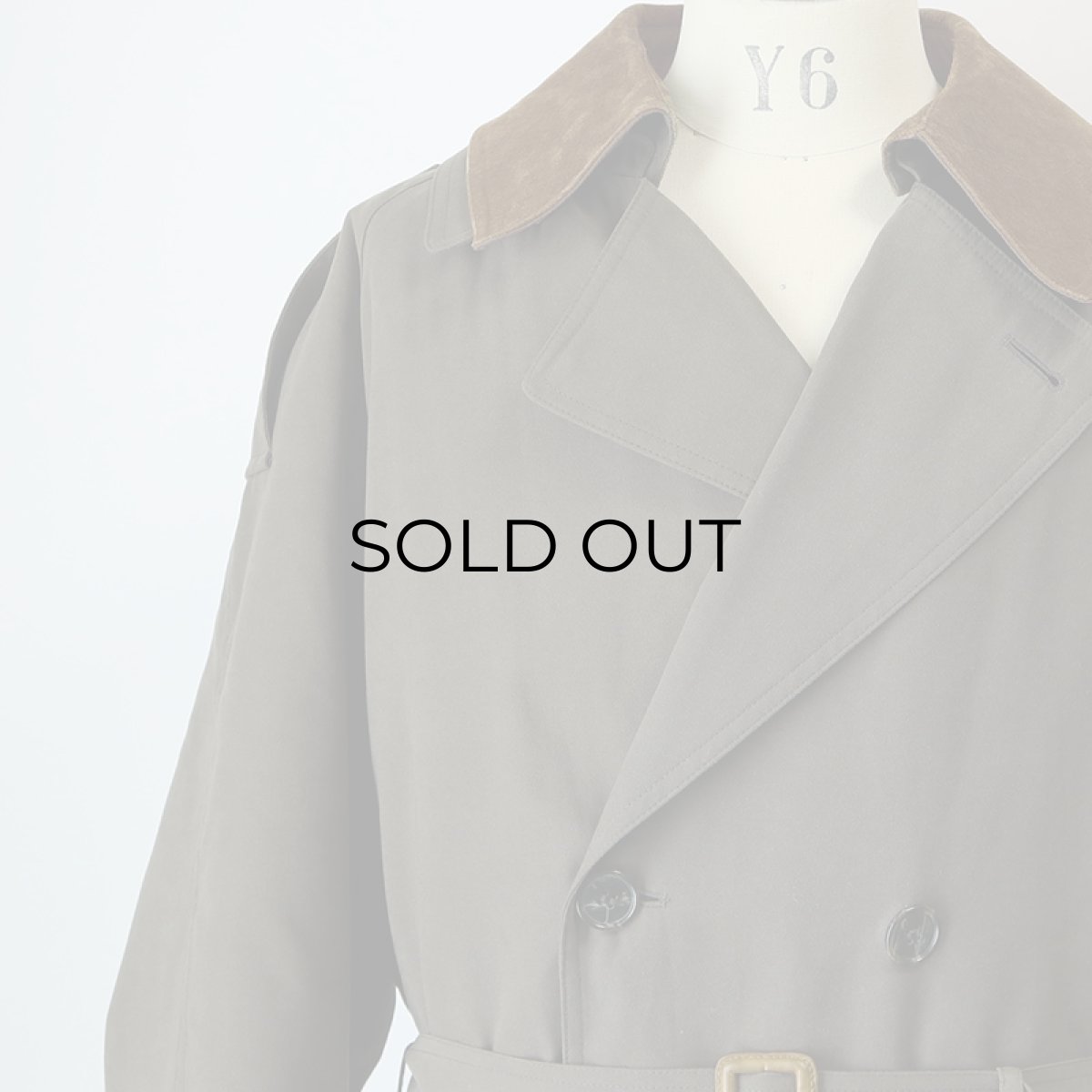 画像15: 〜90's pierre cardin PEACH SKIN TRENCH COAT with QUILTED LINER & SUEDE COLLAR (15)