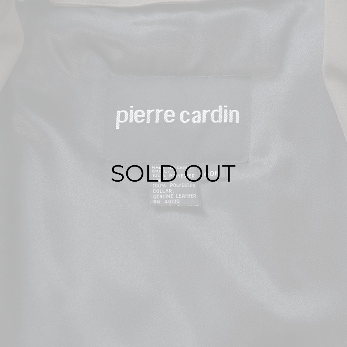 画像12: 〜90's pierre cardin PEACH SKIN TRENCH COAT with QUILTED LINER & SUEDE COLLAR (12)