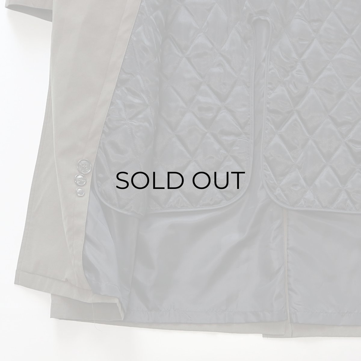 画像7: 〜90's pierre cardin PEACH SKIN TRENCH COAT with QUILTED LINER & SUEDE COLLAR (7)