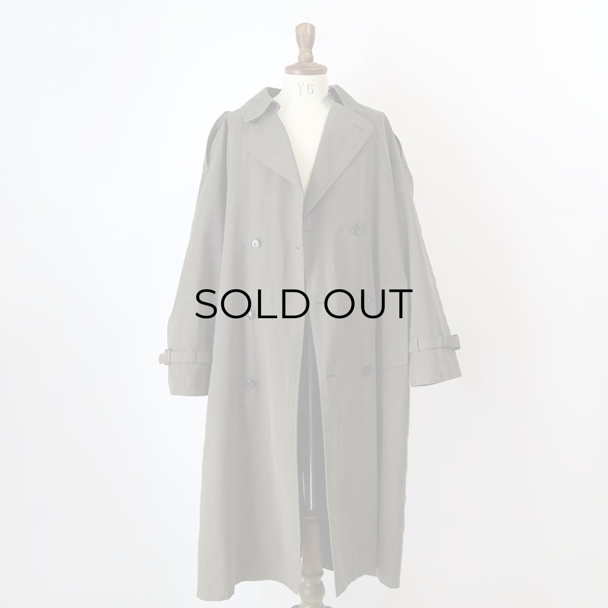 画像19: 〜90's pierre cardin PEACH SKIN TRENCH COAT with QUILTED LINER & SUEDE COLLAR (19)