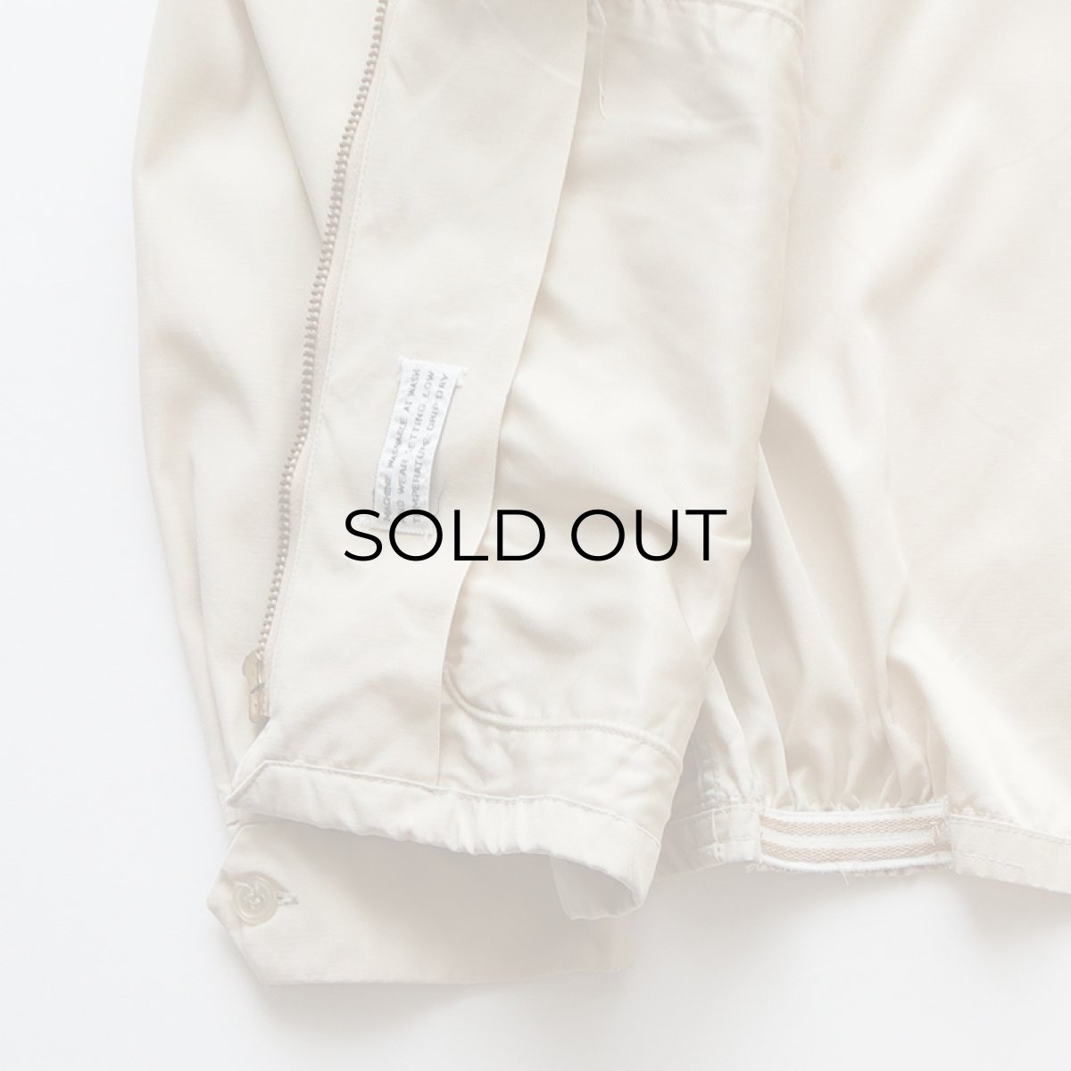 画像9: 〜60's McGREGOR "Drizzler" ZIP HARRINGTON JACKET (9)