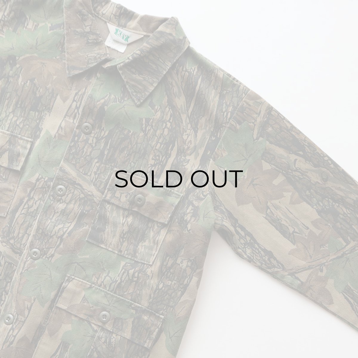画像4: 〜90's KEY REBARK CAMOUFLAGE HUNTING JACKET "MADE IN USA" (4)