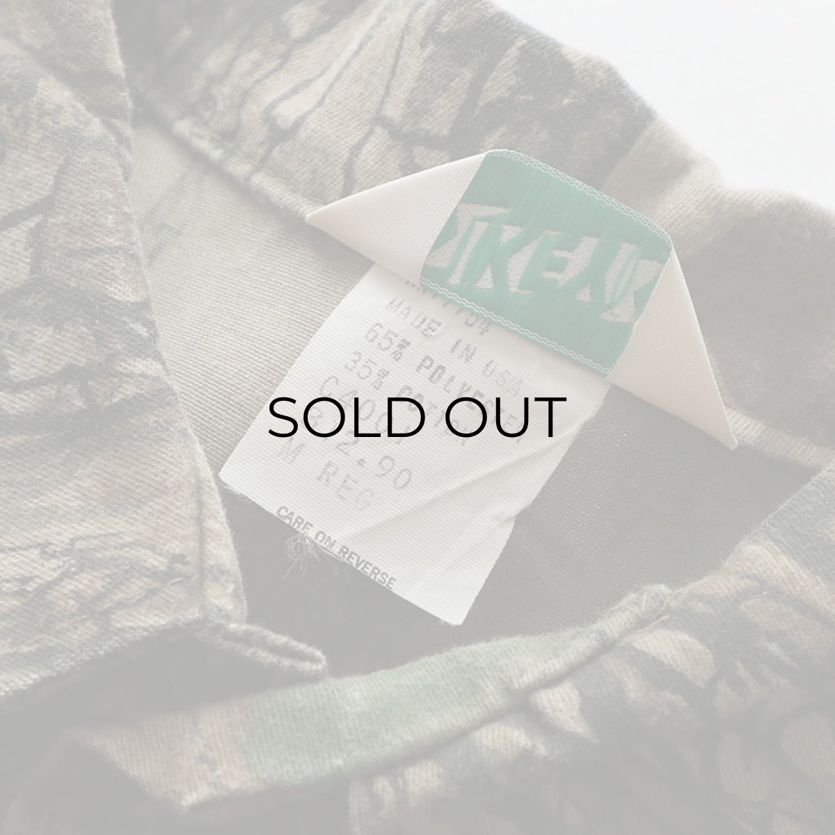 画像7: 〜90's KEY REBARK CAMOUFLAGE HUNTING JACKET "MADE IN USA" (7)