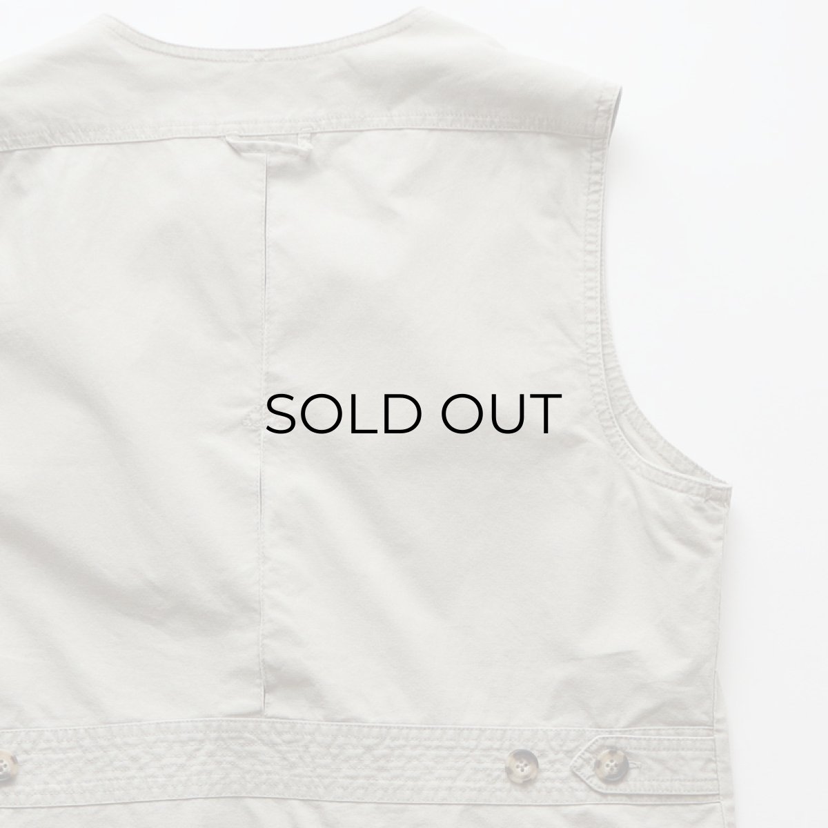 画像7: L.L. Bean COTTON Lt.CANVAS PHOTGRAPHER VEST (7)