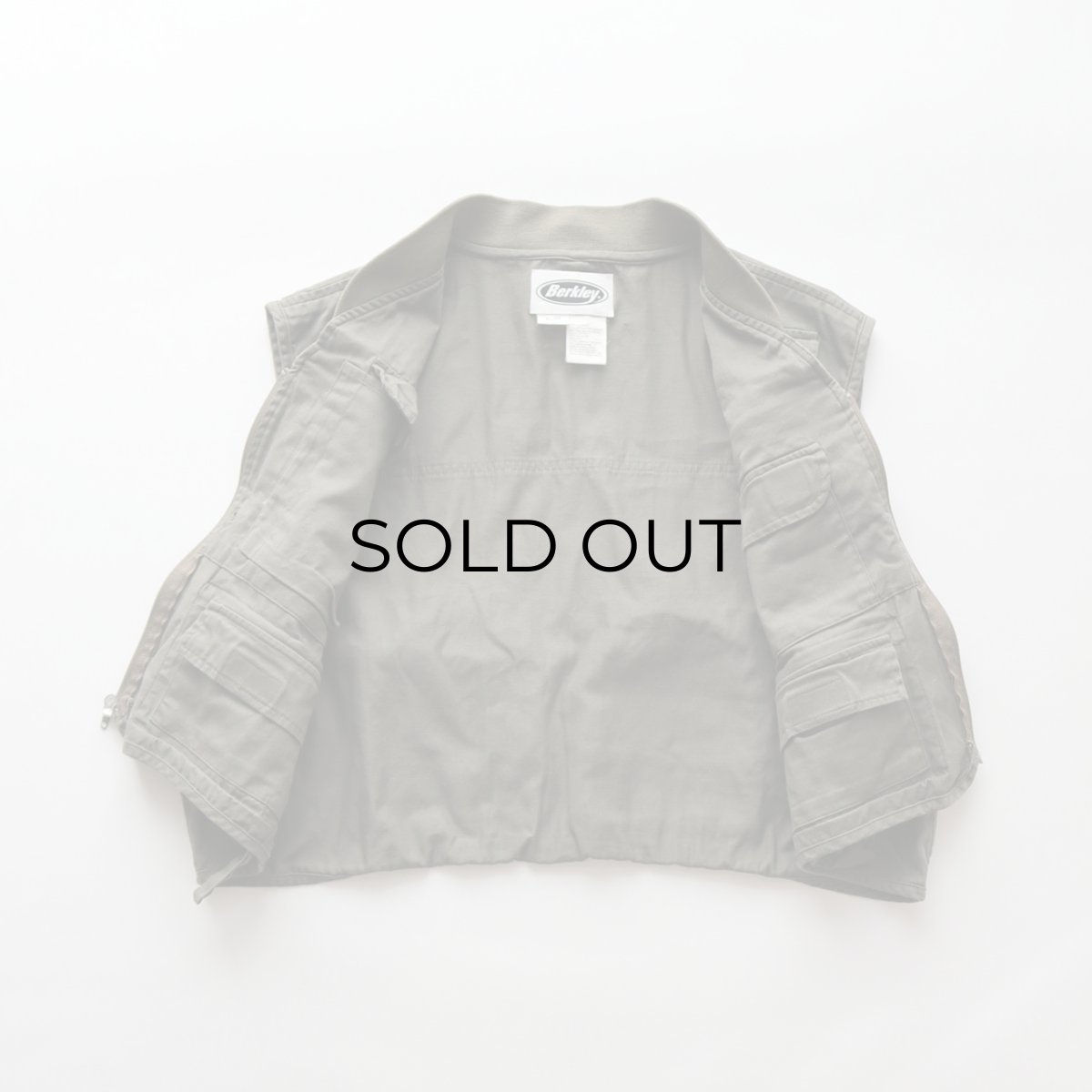 画像2: Berkley COTTON TWILL FISHING VEST (2)