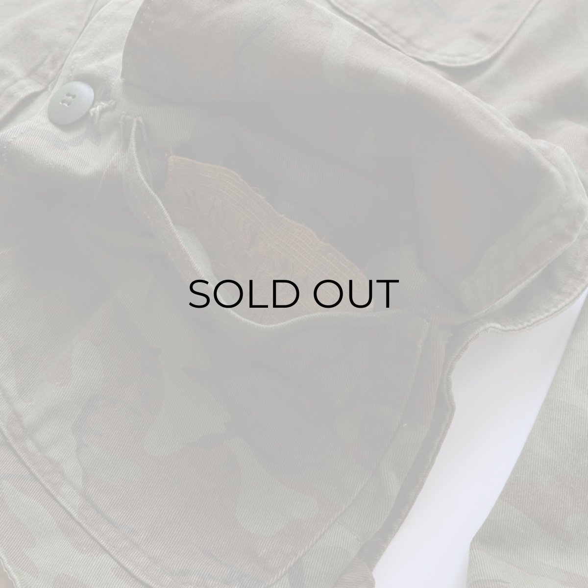 画像8: 〜70's SEARS "Ted Williams BRAND" COTTON DRILL LEAF CAMOUFLAGE HUNTING JACKET (8)