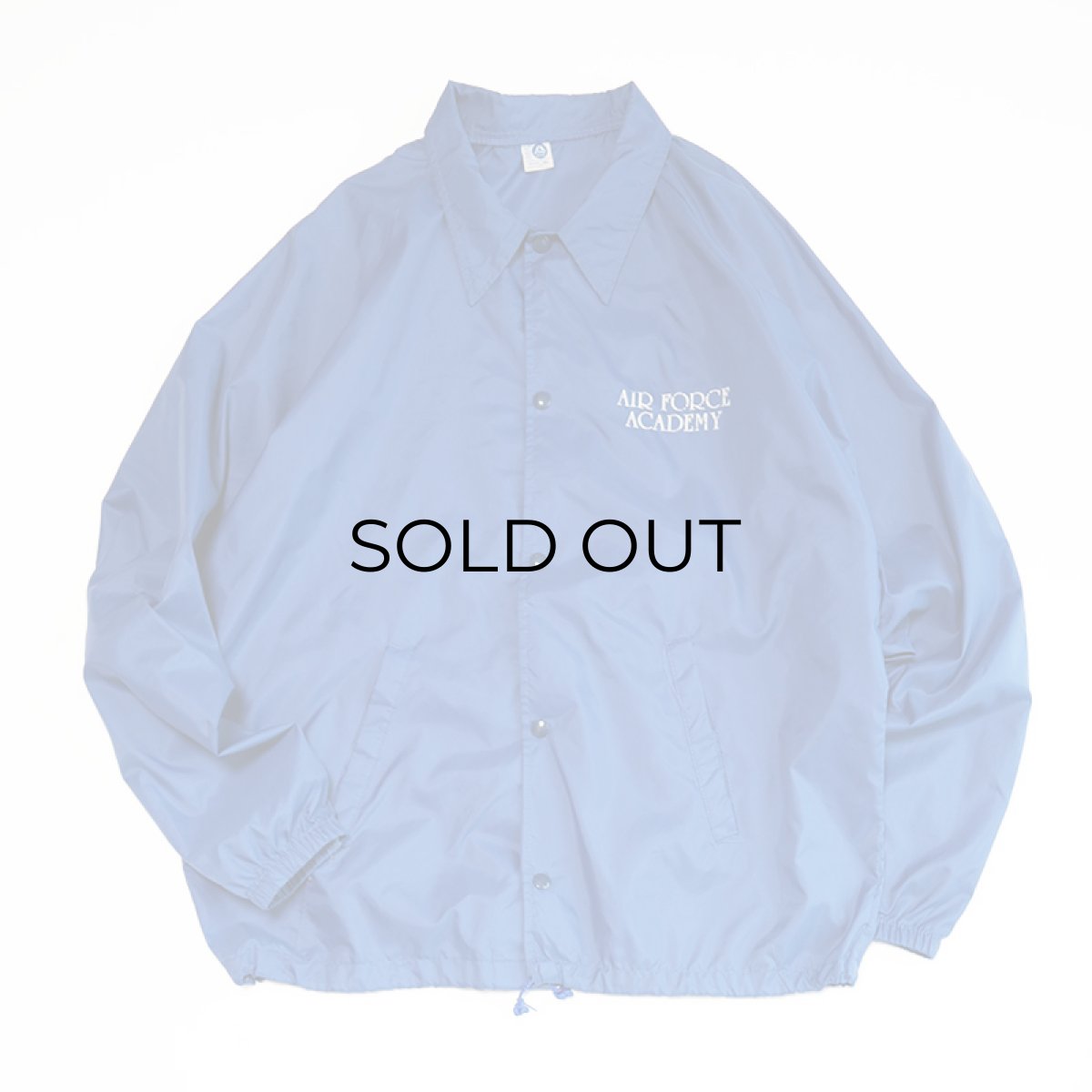 画像1: 〜80's ARTEX NYLON PRINT SNAP COACH JACKET "AIR FORCE ACADEMY" (1)
