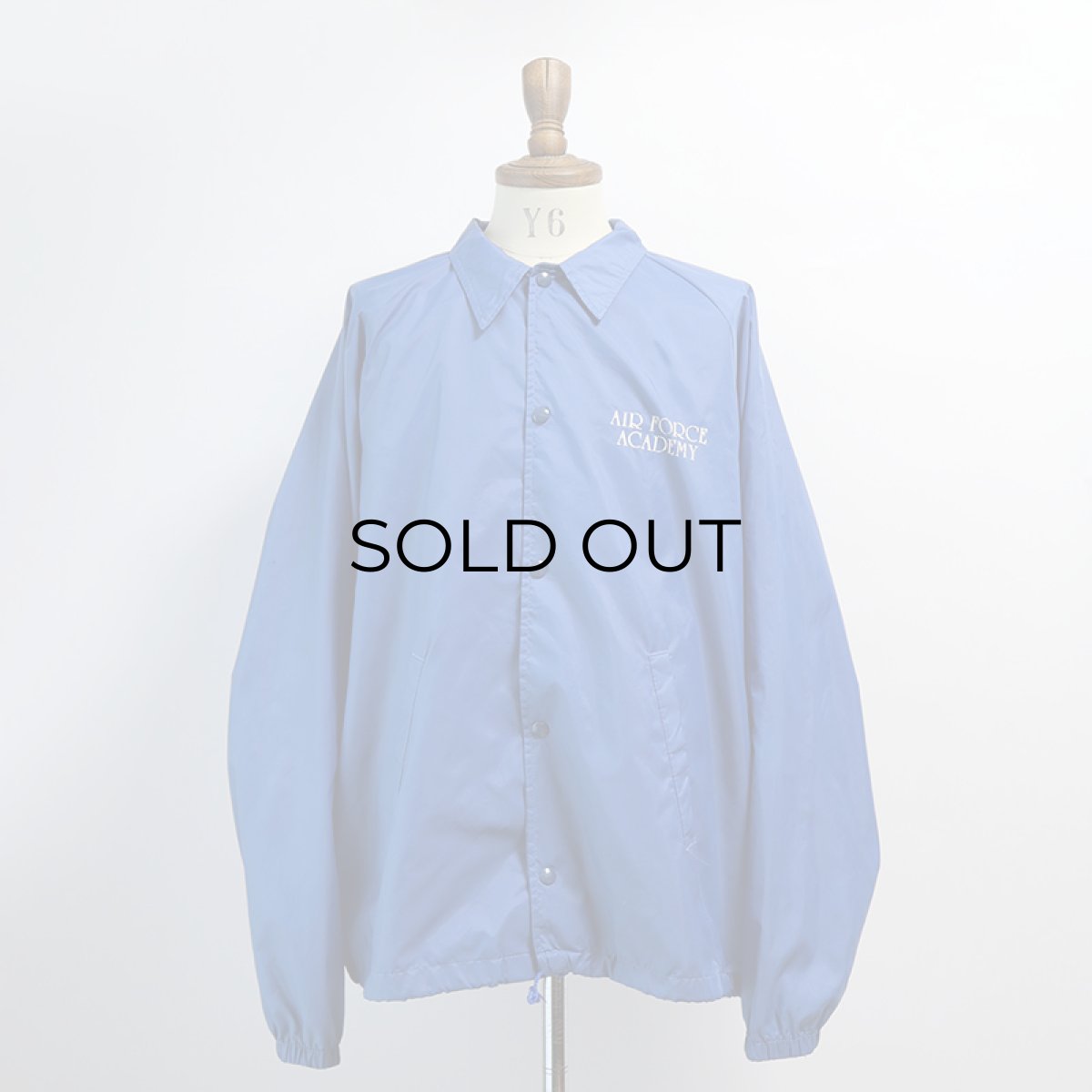 画像7: 〜80's ARTEX NYLON PRINT SNAP COACH JACKET "AIR FORCE ACADEMY" (7)