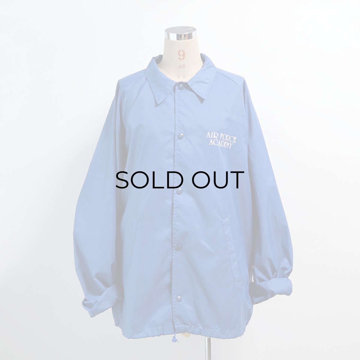 画像10: 〜80's ARTEX NYLON PRINT SNAP COACH JACKET "AIR FORCE ACADEMY" (10)