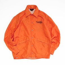 画像1: 70's Pla-Jac by Dunbrooke NYLON EMBROIDERED FLANNEL LINING SNAP COACH JACKET "Fremont Unified" (1)