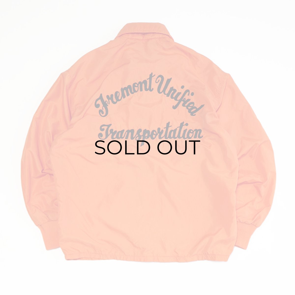 画像3: 70's Pla-Jac by Dunbrooke NYLON EMBROIDERED FLANNEL LINING SNAP COACH JACKET "Fremont Unified" (3)