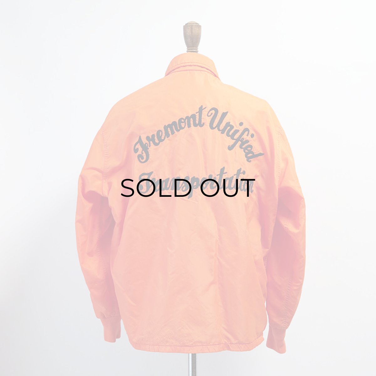 画像14: 70's Pla-Jac by Dunbrooke NYLON EMBROIDERED FLANNEL LINING SNAP COACH JACKET "Fremont Unified" (14)