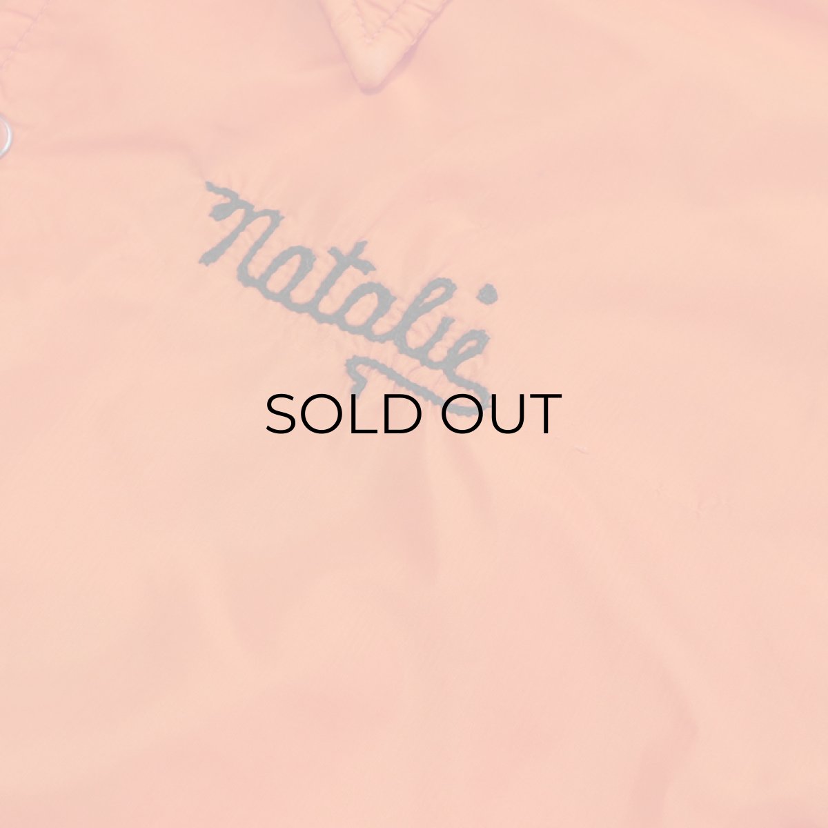 画像7: 70's Pla-Jac by Dunbrooke NYLON EMBROIDERED FLANNEL LINING SNAP COACH JACKET "Fremont Unified" (7)