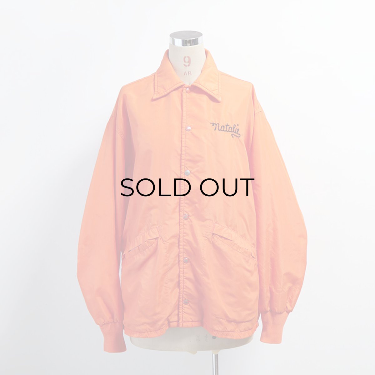 画像15: 70's Pla-Jac by Dunbrooke NYLON EMBROIDERED FLANNEL LINING SNAP COACH JACKET "Fremont Unified" (15)