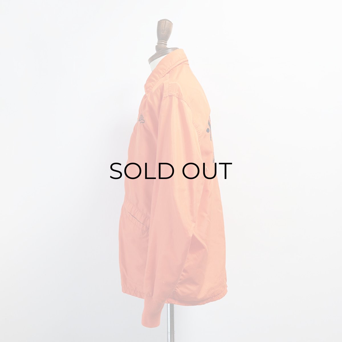 画像13: 70's Pla-Jac by Dunbrooke NYLON EMBROIDERED FLANNEL LINING SNAP COACH JACKET "Fremont Unified" (13)