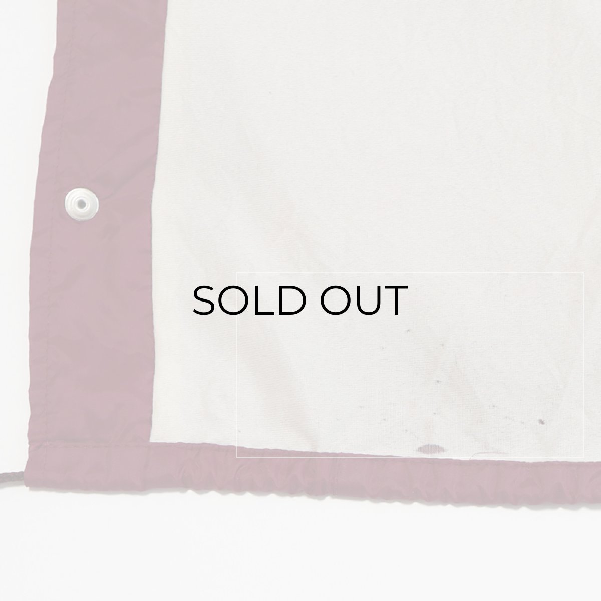 画像10: 70's ARISTO JAC by Hilton NYLON BACK PRINT FLANNEL LINING SNAP COACH JACKET "ANTWERP INTERNATIONAL" (10)