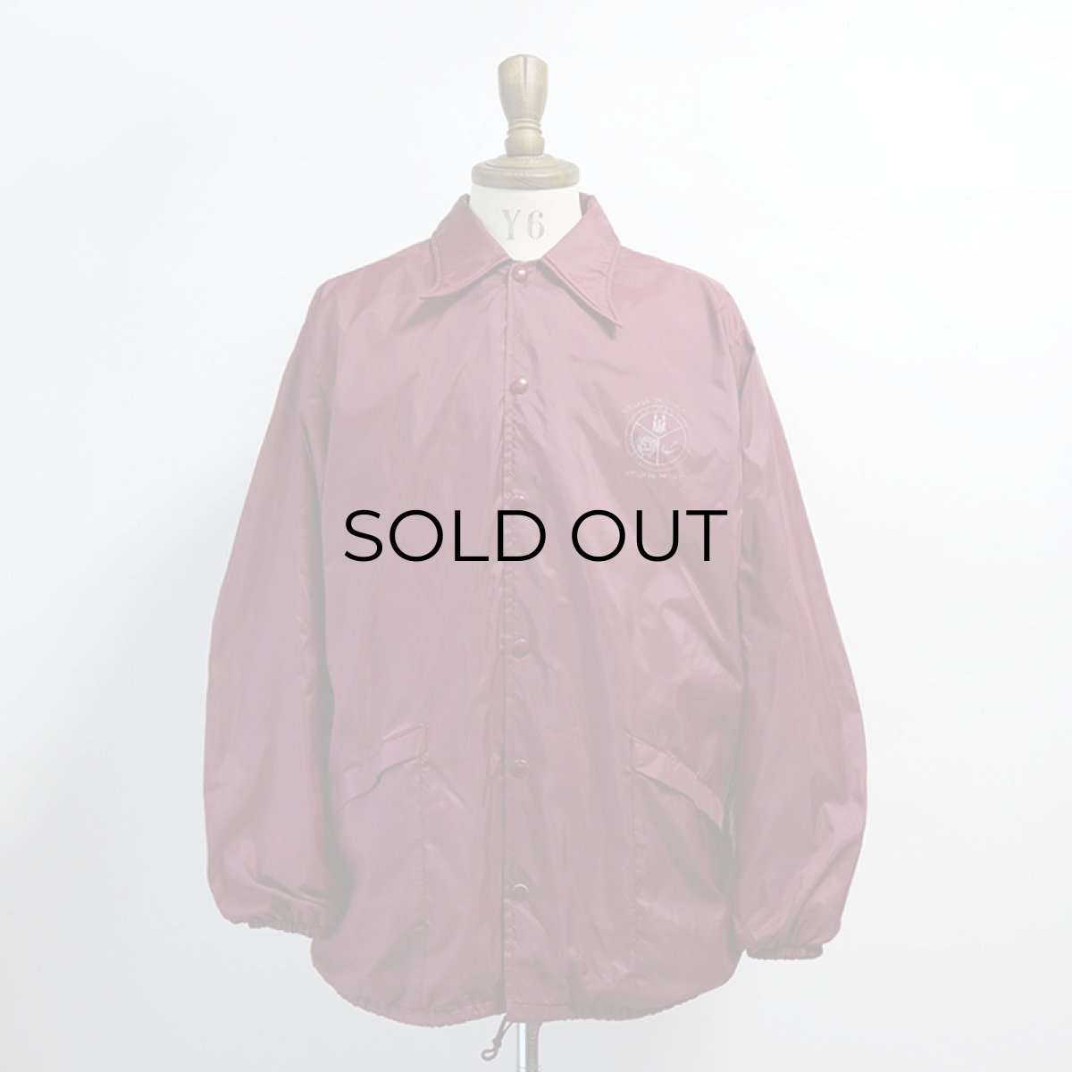 画像12: 70's ARISTO JAC by Hilton NYLON BACK PRINT FLANNEL LINING SNAP COACH JACKET "ANTWERP INTERNATIONAL" (12)