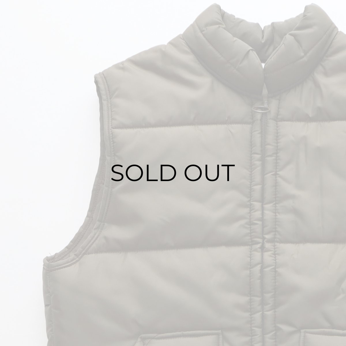 画像4: 〜90's BIG SMITH NYLON PADDED ZIP VEST (4)