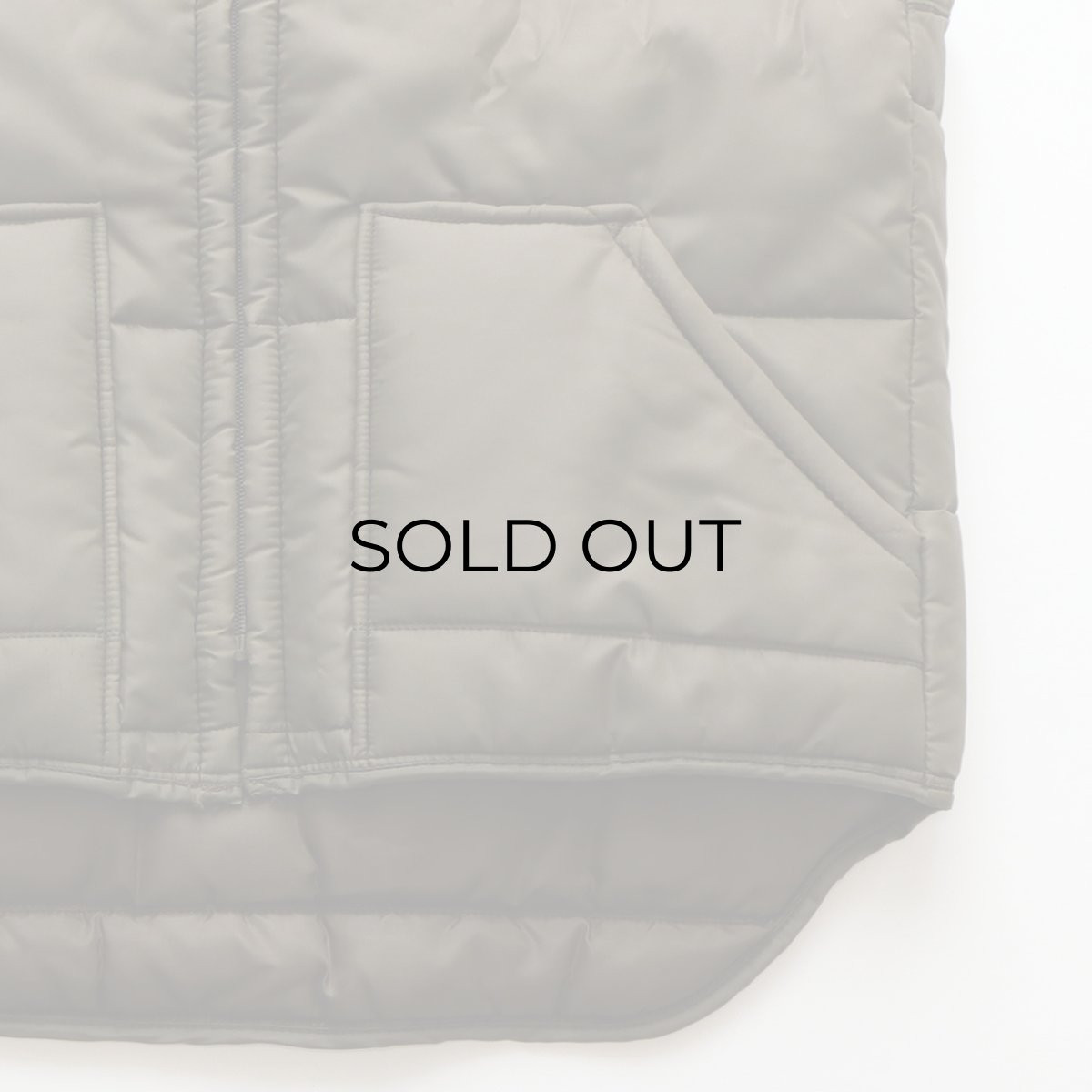 画像5: 〜90's BIG SMITH NYLON PADDED ZIP VEST (5)