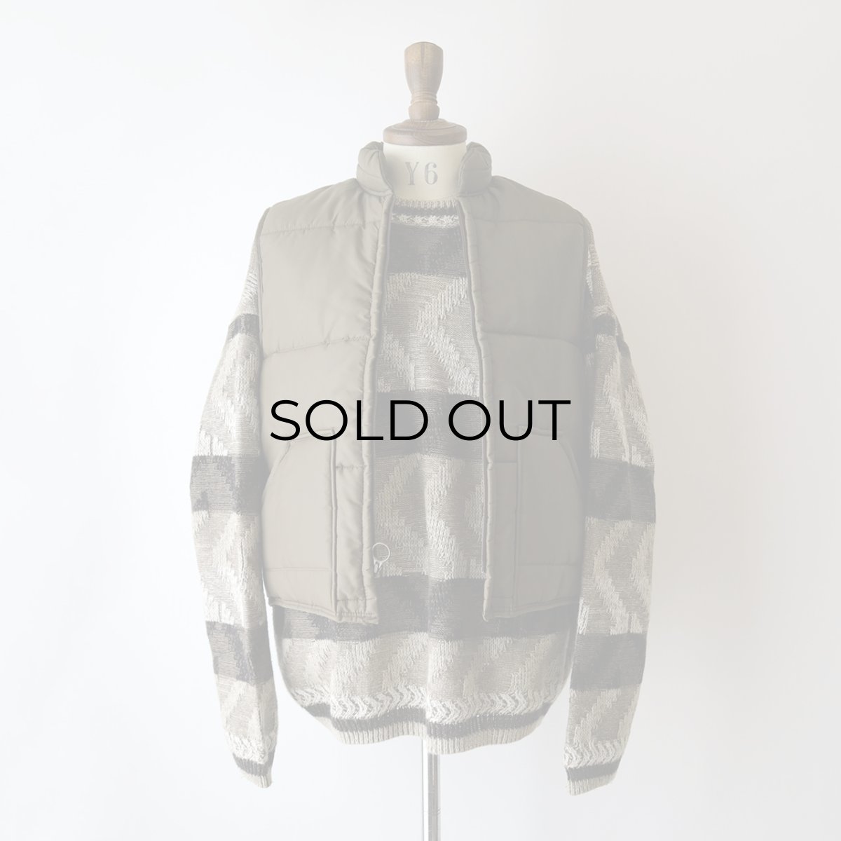 画像10: 〜90's BIG SMITH NYLON PADDED ZIP VEST (10)