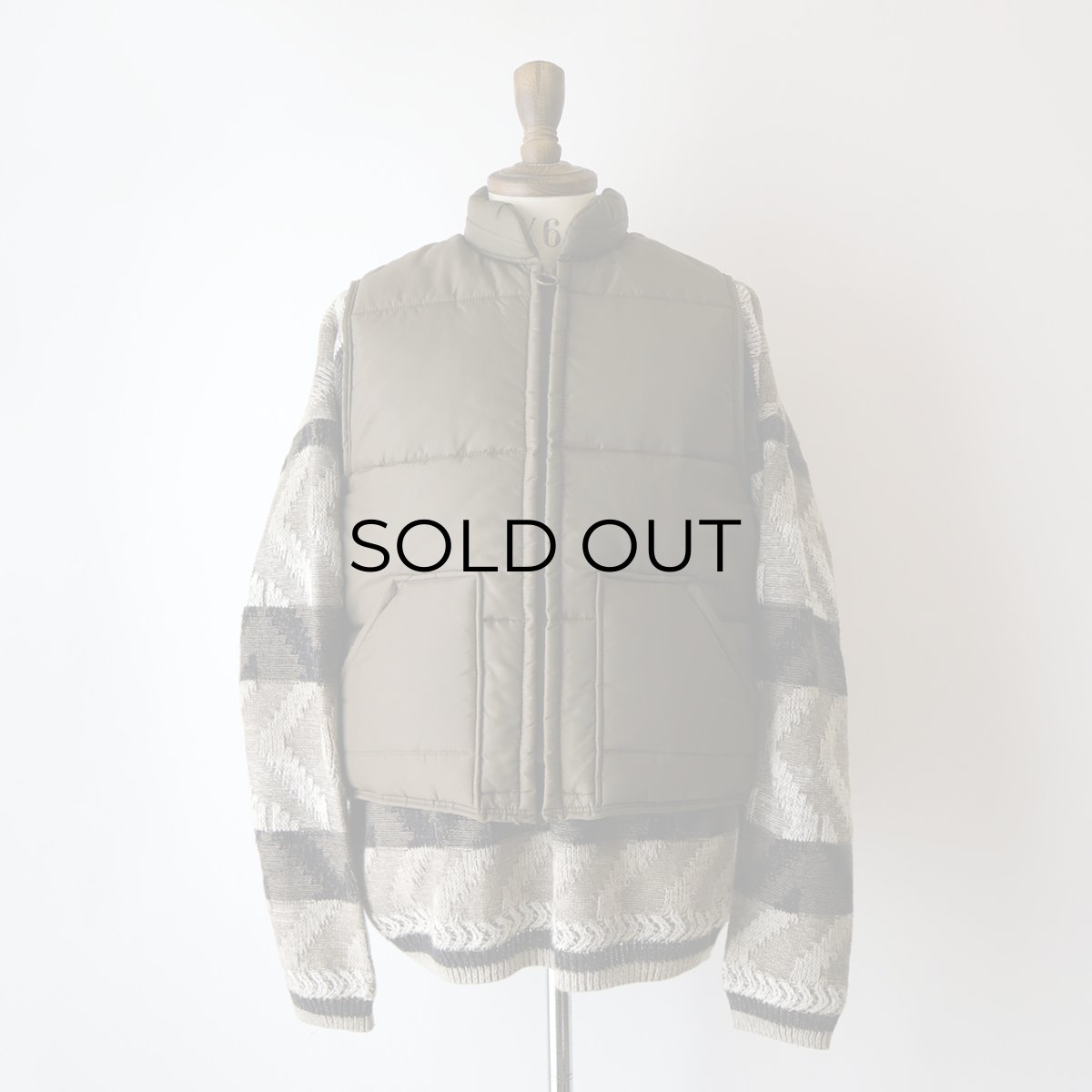 画像11: 〜90's BIG SMITH NYLON PADDED ZIP VEST (11)