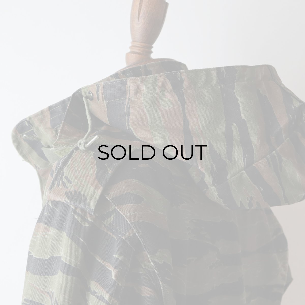 画像13: 〜00's ALPHA M-65 style TIGER STRIPE CAMOUFLAGE FIELD JACKET "MADE IN USA" 【SIZE : SMALL-REGULAR】 (13)