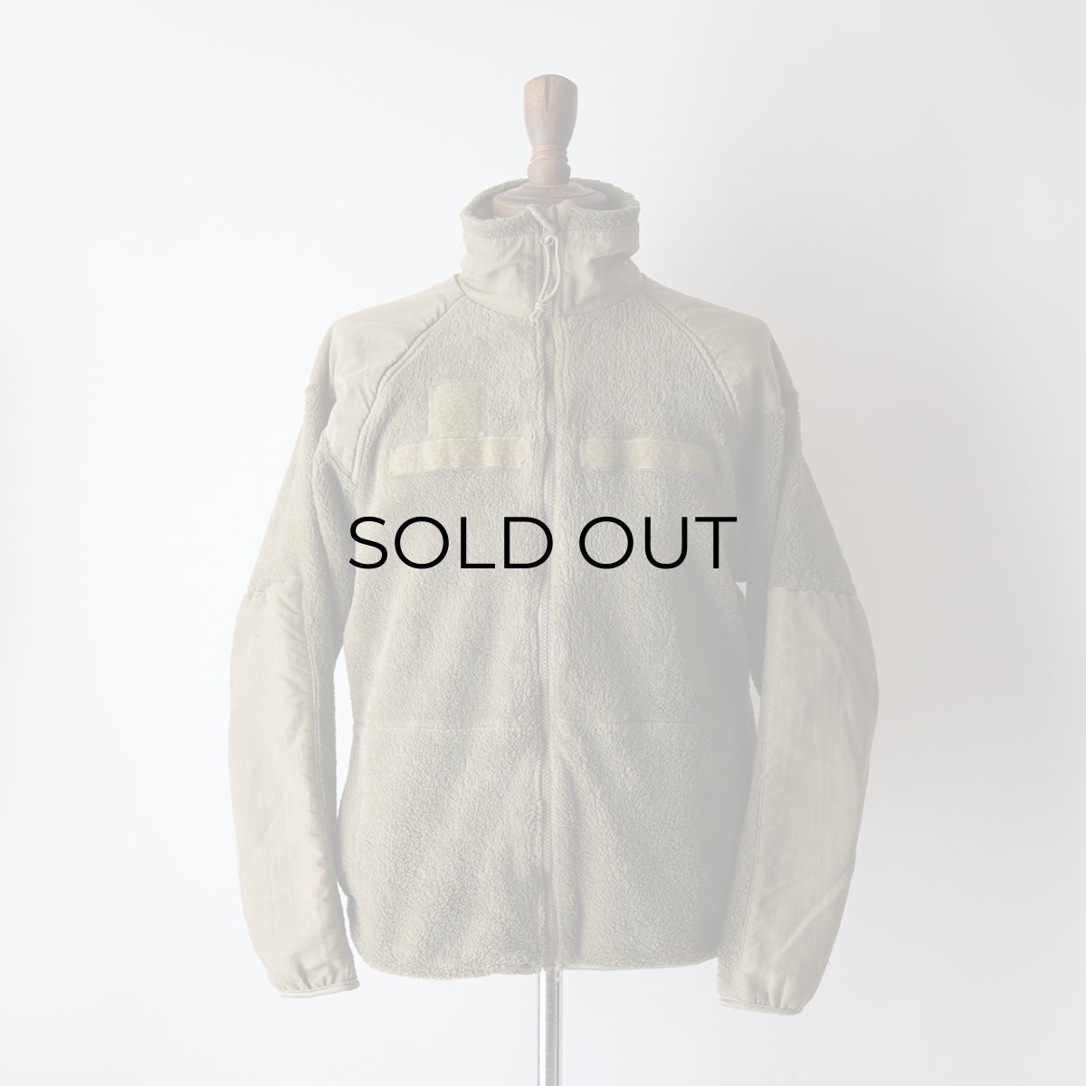 画像12: US MILITARY ECWCS GEN III COYOTE COLOR POLARTEC FLEECE ZIP LINER JACKET 【SIZE : MEDIUM-REGULAR】 (12)