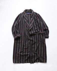 画像1: 50's PENDLETON WOOL OMBRE CHECK ROBE (1)