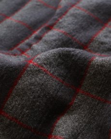 画像10: 50's PENDLETON WOOL OMBRE CHECK ROBE (10)