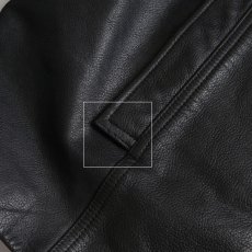 画像10: 90's J.CREW LEATHER WOOL LINING CAR COAT (10)