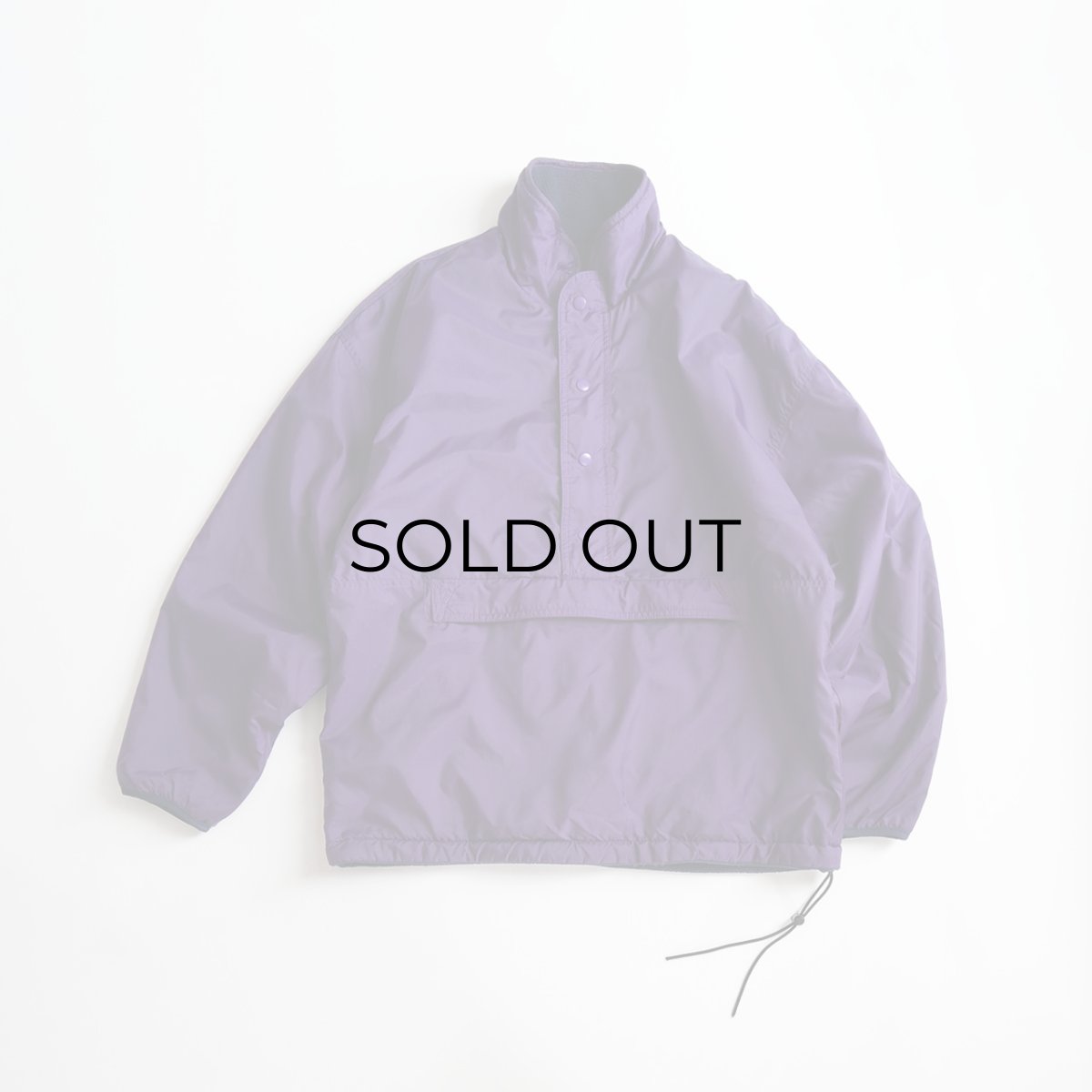 画像1: 90's GAP "ARCTIC LIGHT FLEECE" NYLON x FLEECE "GLISSADE style" REVERSIBLE PULLOVER JACKET (1)