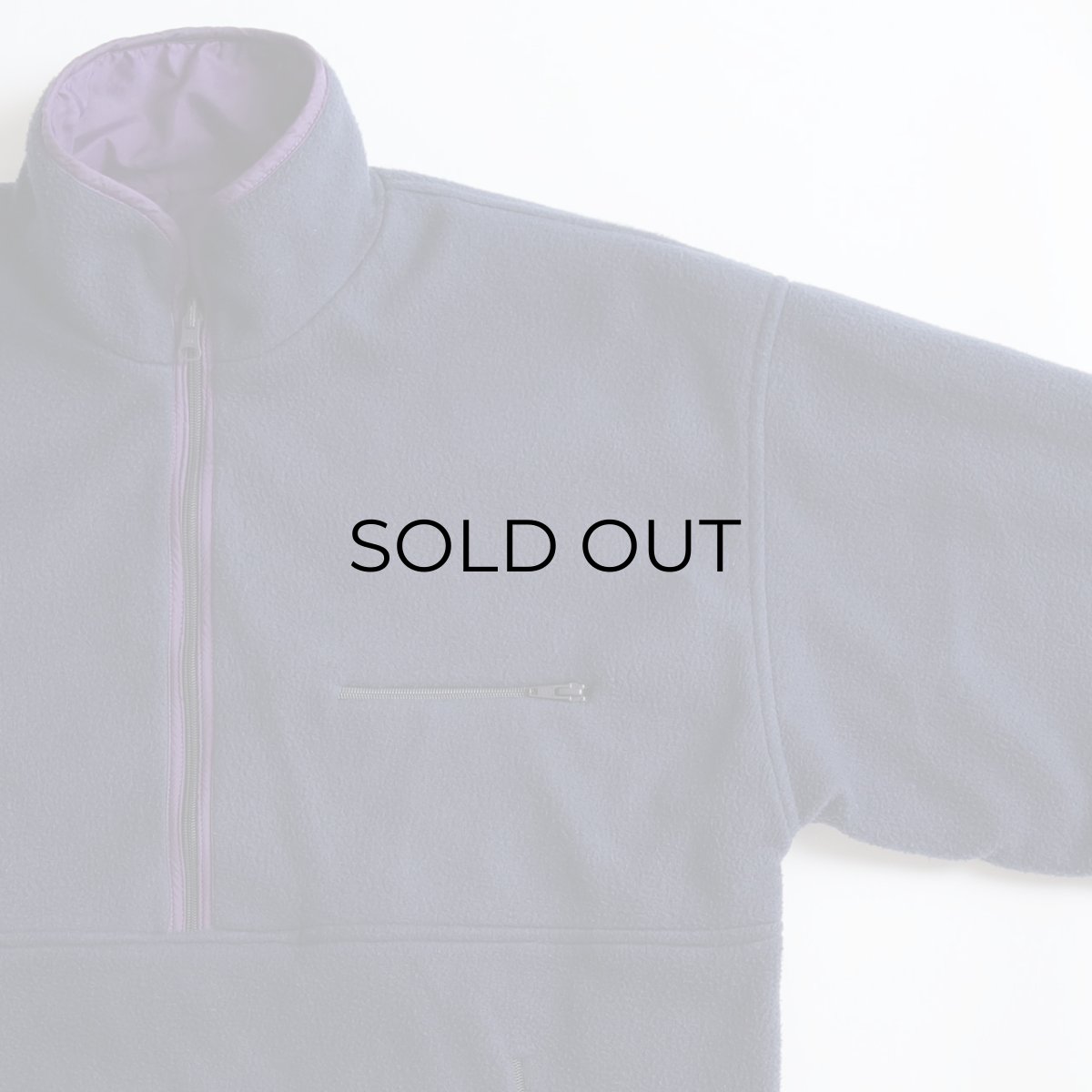 画像12: 90's GAP "ARCTIC LIGHT FLEECE" NYLON x FLEECE "GLISSADE style" REVERSIBLE PULLOVER JACKET (12)