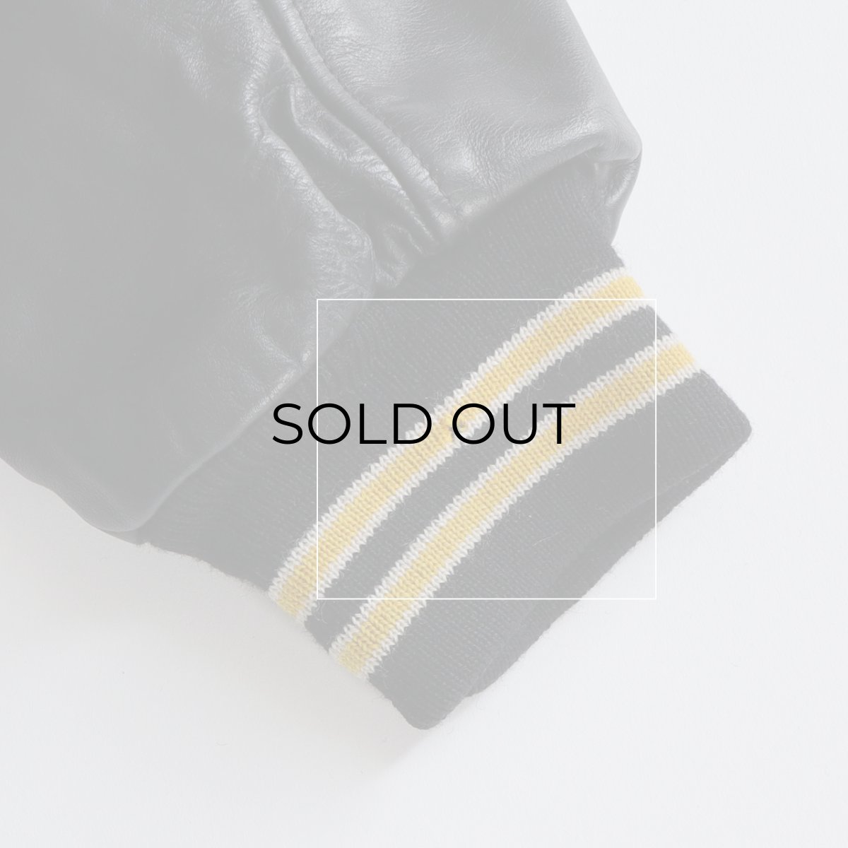 画像13: 〜90's ATHLETES CORNER WOOL MELTON BACK LETTERED LEATHER SLEEVE VARSITY JACKET "MADE IN USA" (13)