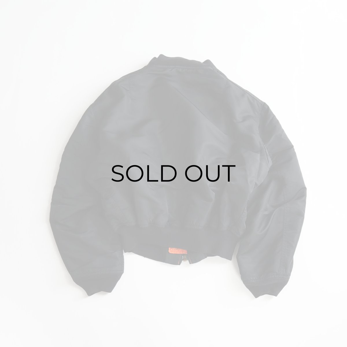 画像2: 80's SCHOTT BROS. INC. BLACK MA-1 style REVERSIBLE ZIP FLIGHT JACKET "MADE IN USA" (2)