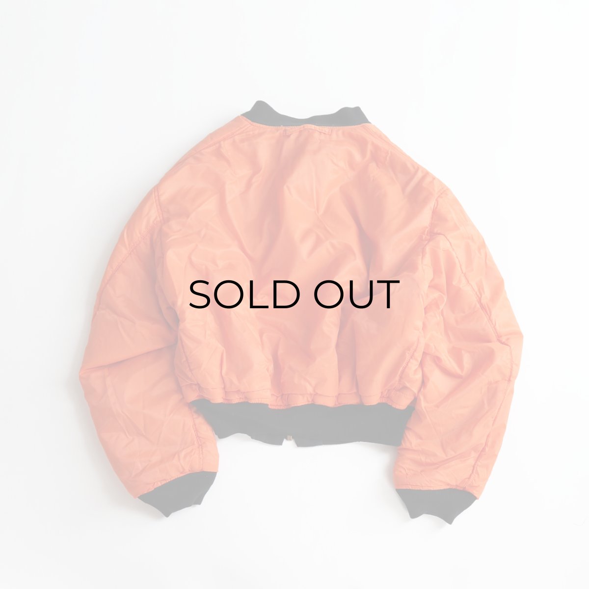 画像11: 80's SCHOTT BROS. INC. BLACK MA-1 style REVERSIBLE ZIP FLIGHT JACKET "MADE IN USA" (11)