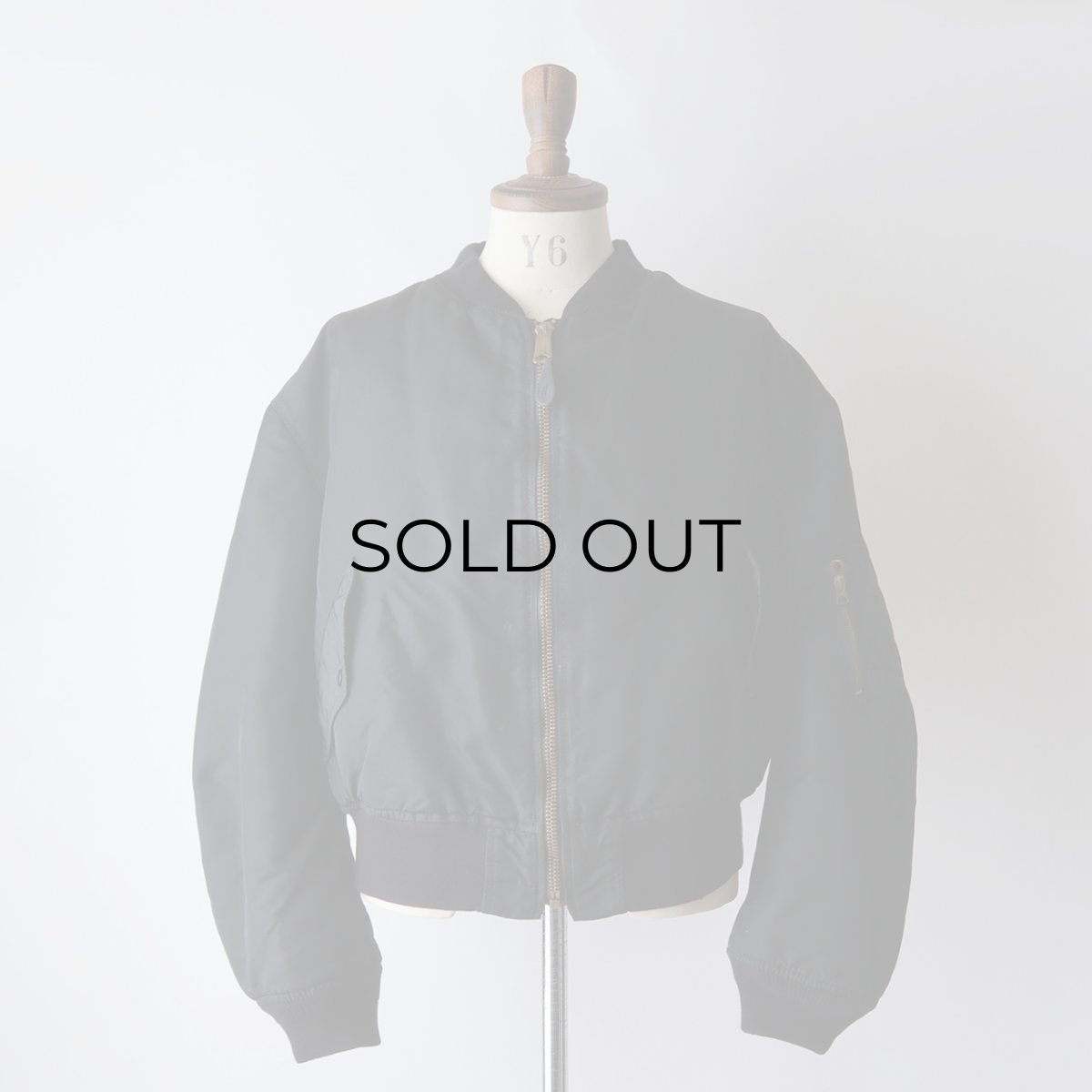 画像13: 80's SCHOTT BROS. INC. BLACK MA-1 style REVERSIBLE ZIP FLIGHT JACKET "MADE IN USA" (13)