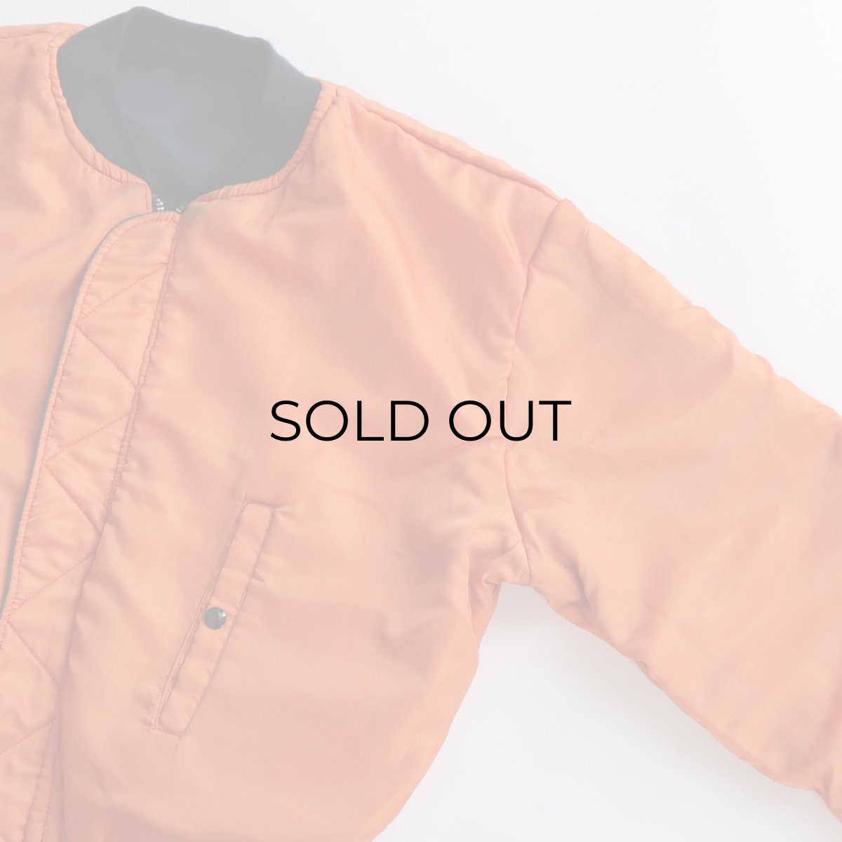 画像12: 80's SPIEWAK MA-1 style REVERSIBLE ZIP FLIGHT JACKET "MADE IN USA" (12)