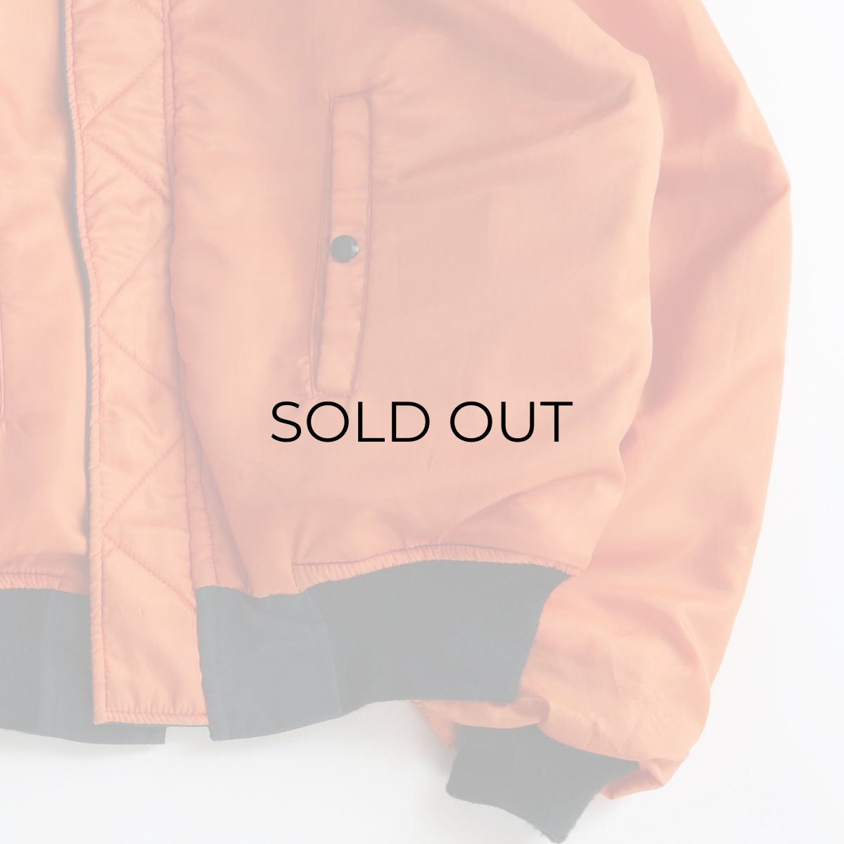 画像13: 80's SPIEWAK MA-1 style REVERSIBLE ZIP FLIGHT JACKET "MADE IN USA" (13)